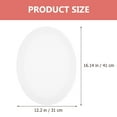 thumbnail image 3 of STRANDCHIC White Oval Canvas Frame Set 3 Pieces for Art Students Beginners Watercolor Painting Supplies, 3 of 6