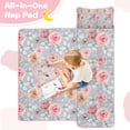 thumbnail image 4 of Pioneer Flower Floral Print Pattern Toddler Nap Mats for Kids Preschool,Sleeping Mat Bag or Kids,Toddler Sleeping Bag,Toddler Nap Mat or Daycare, 4 of 6
