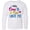 AA-White, variant on Inktastic My Oma and Opa Love me with Hearts Long Sleeve Youth T-Shirt