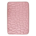 thumbnail image 2 of Super Water Absorbent Memory Foam Bath Mat Cobblestone Bathroom Rugs Machine Washable Bath Rugs 16 x 24 inch, 2 of 10