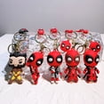 thumbnail image 2 of Llaveros Deadpool & Wolverine, figuras de acción de Marvels, llavero de coche, mochilas escolares para niños, colgante, bolso, decoración, juguetes clásicos para niños, regalo, 2 of 4