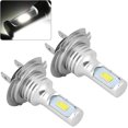 thumbnail image 4 of 2pcs Fog Light Bulb, 80w 6000k Universal H7 Led Car Fog Light Lamp White Light, 4 of 5