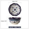 thumbnail image 3 of SIELUNO Ceramic Cereal Bowls Set Of 2, Miso Soup Bowls, 5 Inch Porcelain Bowl, Microwave Safe Bowls-blue sorrel, 3 of 6