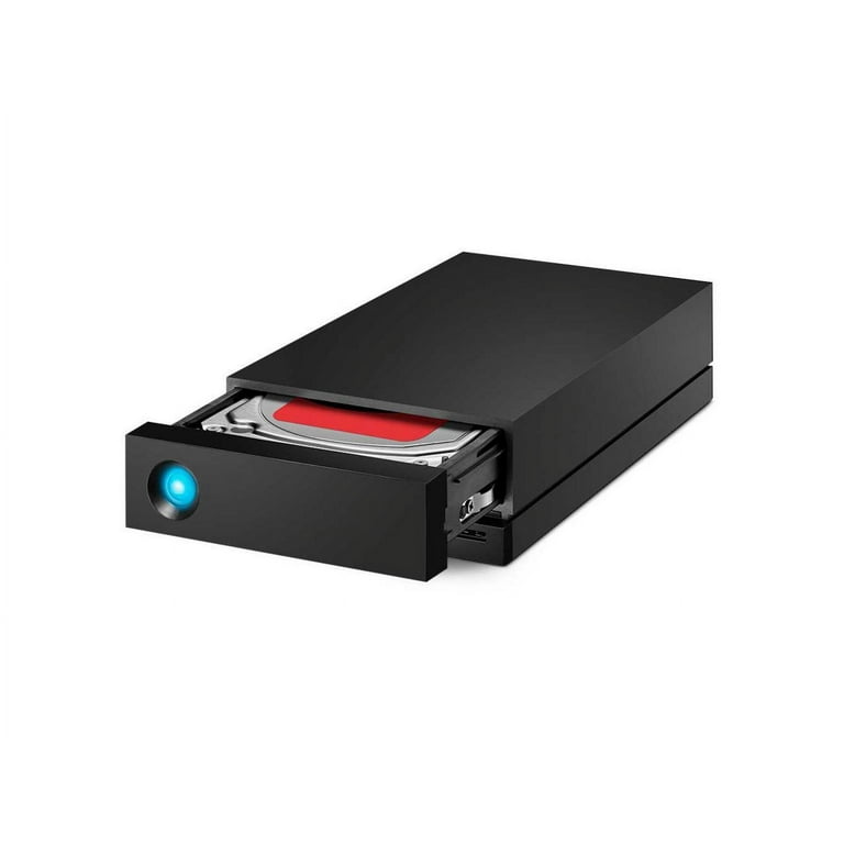 LaCie 1big Dock 4TB External Hard Drive Silver (STHS4000800