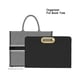 thumbnail image 5 of Organizador de bolsos de tamaño personalizado, organizador de bolsos de fieltro con asa dorada, moldeador de bolsos y bolsas, forro para libros y más, 5 of 5