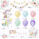 thumbnail image 2 of Decoración De Cumpleaños De Unicornio Belug Mantel De F, 2 of 5
