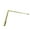 Gold, variant on Zeiwohndc Antique Golden Brass Measurement Instrument Metal Dowsing Rod for Architects