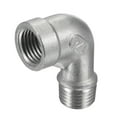 thumbnail image 5 of Unique Bargains 1/4 NPT Male to Female Thread Elbow Pipe Fitting 304 Stainless Steel, 5 of 5