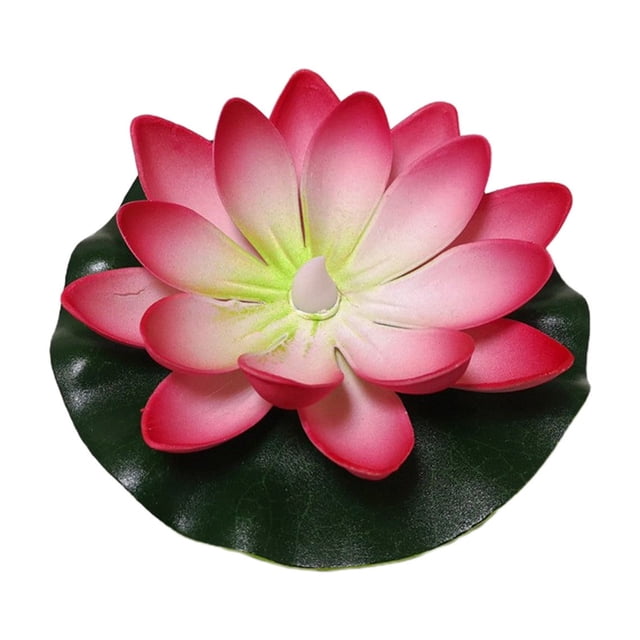 Solar Pool Lights Water Sensing Lotuse Pool Lamp Floating Lotuse Pool Lamp Water Sensing Floating Pool Lamp Led Floating Solar Pool Lamp Diwali Festival Blessing River Lantern