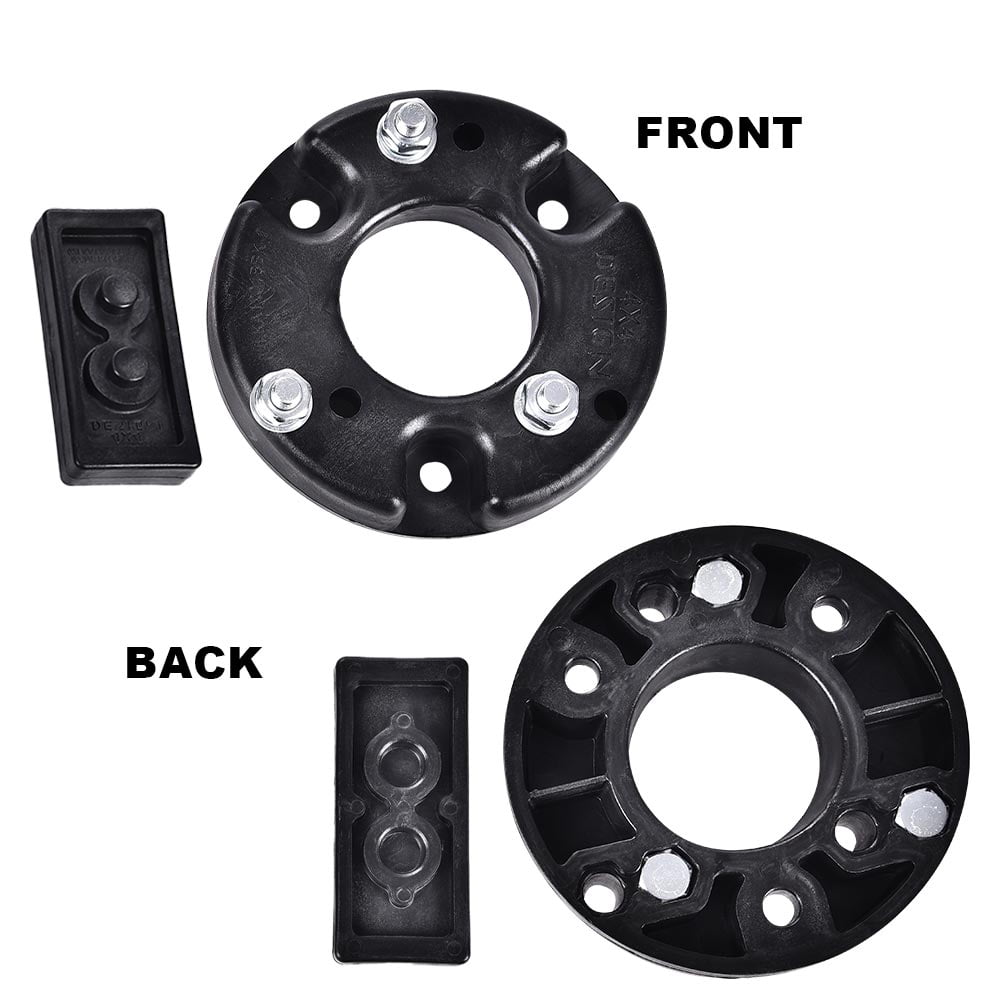 CROSSDESIGN Black 2" Full Leveling Lift Suspension Kit Fit For 2009-2020 Ford F150
