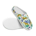 thumbnail image 3 of Lsque Summer Leopard Pattern Womens Comfort Cotton on Scuff With Memory Foam and Anti-skid Sole Slipper-39/40, 3 of 7