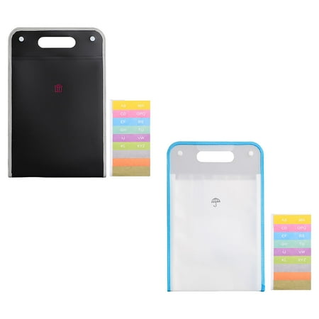 

2pcs Organ Bag Large Capacity Student Test Paper Storage Bag for