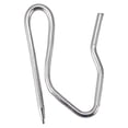thumbnail image 6 of 10pcs Curtain Drapery Pin Hooks - Silvery, 6 of 9