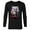 Black, variant on Marvel WandaVision Wanda & Vision Series Poster Standard - Long Sleeve T-Shirt for Men - Customized-Black