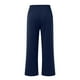 thumbnail image 5 of WILLBEST Pantalones Casuales Elegantes Para Mujer, de Cintura Alta, Holgados, Largos y Con Cordón Para Mayor Comodidad y Estilo En El Uso Diario y Viajes., 5 of 5