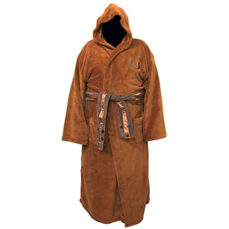 star wars jedi master fleece comfy robe bathrobe big and tall