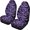 Bats, variant on POLERO Leopard Print Front Seat Covers for Truck, 2 Pcs Breathable Vehicle Front Seats Covers Protector Washable Elastic Vehicle Seat Covers