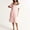 Pink, variant on Naittoop Womens Summer Maxi Dress Casual Loose Fit Long Nightgown Soft Plus Size Sleepwear Lounge Dress
