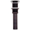 thumbnail image 1 of Novatto Umbrella Drain Less Overflow, Oil Rubbed Bronze (UPD-ORB), 1 of 2