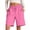 Pink, variant on OGLCCG Sweat Shorts Women Summer Casual Workout Athletic Bermuda Long Shorts Loose Wide Leg Lounge Short with Pockets,L,Navy