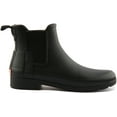 thumbnail image 2 of Hunter Original Women's Refined Slim Fit Vegan Chelsea Boot In Black Size 6, 2 of 6