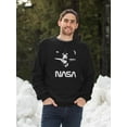 thumbnail image 2 of NASA Nasa Shuttle In Space Sweatshirt Men -NASA Designs, Male Large, 2 of 4