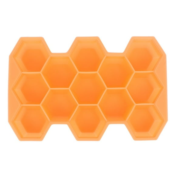 Clearance!! Faveolate Shape Ice-Cube Maker Ice Tray Ice-Cube Mold Storage Containers clear ice cube tray