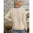 thumbnail image 2 of MAMA Graphic Sweaters for Women 2025 Mother's Day Lightweight Knitted Sweaters Crew Neck Long Sleeve Pullover Sweatshirts Tops Shermie, 2 of 6
