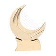 thumbnail image 2 of Arpa de lira de 8 cuerdas perfke con soporte de madera, 2 of 9