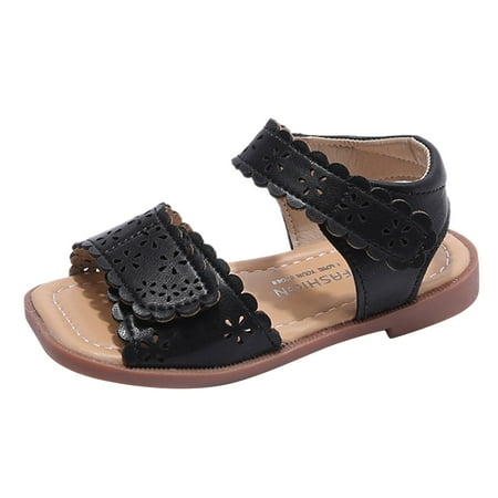 

Children Sandals Fashion Baby Open Toe Princess Shoes Soft Soled Cut Out Beach Sandals Child Footwear