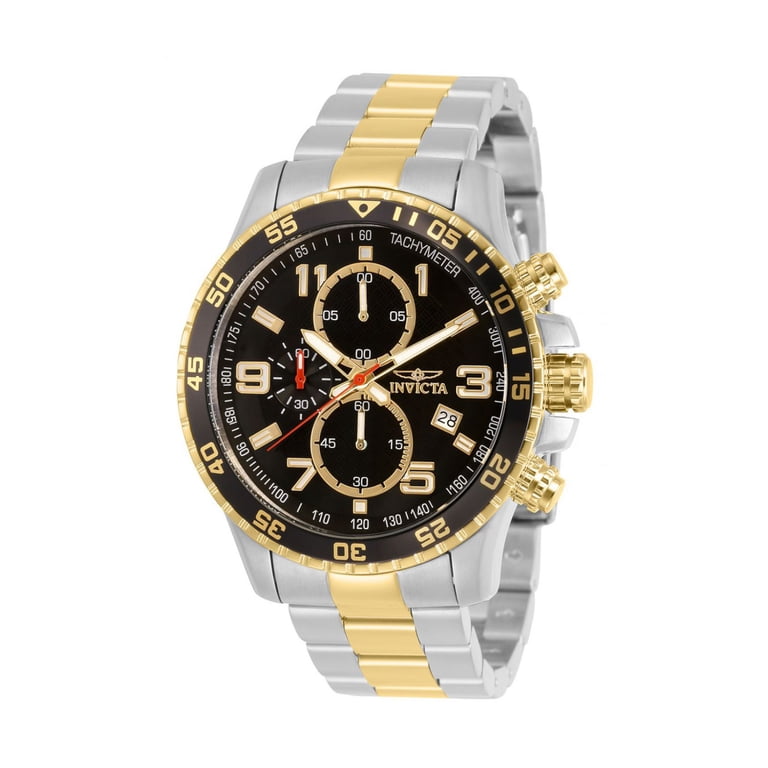 Invicta Men's 14876 Specialty Chronograph 18k Gold Ion-Plated and