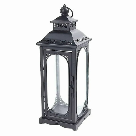 Hollow Metal Candle Holder Wind Light Ornaments Iron Glass Candle Container Wedding Art Decor Lantern Candle Crafts