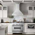 thumbnail image 4 of ZLine 8654BM36 Snow Finish Range Hood With Blue Matte Shell, 4 of 7