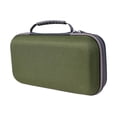 thumbnail image 2 of Estuche de para micrófono, verde, ligero, con cierre de cremallera y divisor extraíble, resistente bolsa de transporte para fiestas y viajes., 2 of 9