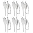 thumbnail image 2 of Divot Repair Tool, Portable Mini  Green Fork, 6Pcs Balls Marker For Repairing Green Turf Cleaning Grooves  Club, 2 of 8