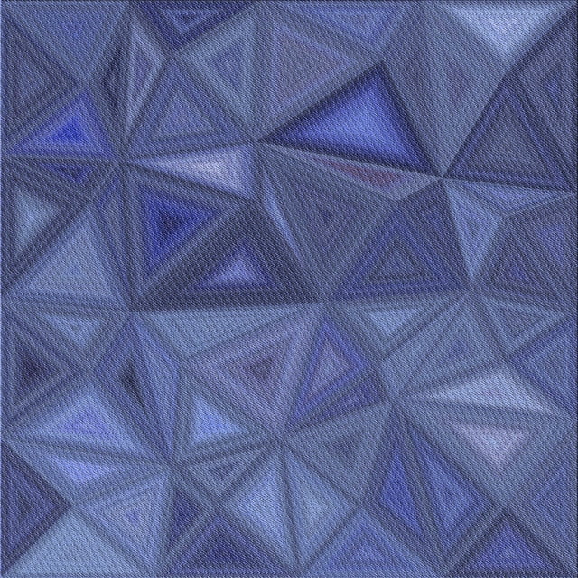 Ahgly Company Machine Washable Indoor Square Transitional Dark Slate Blue Purple Area Rugs, 7' Square