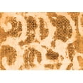 thumbnail image 1 of Ahgly Company Indoor Rectangle Abstract Orange Modern Area Rugs, 8' x 12', 1 of 4