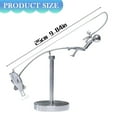 thumbnail image 3 of Taplcvy-Room Decor Kinetic Fishing Sculpture - Balance Art for Your Space, Balance Art Sculpture, Fisherman Home Decoration, 3 of 9