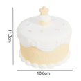 thumbnail image 3 of Cake Night Light Cute Cake Shape Birthday with USB Charging and Soft Light for Multiple Occasions and with 3D Greeting Card as a Perfect Festival Gift, 3 of 4