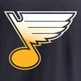 thumbnail image 3 of Men's Navy St. Louis Blues Gradient Logo T-Shirt, 3 of 4