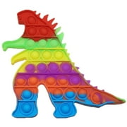 Push Pop Fidget Toy Big Rainbow Bubbles Popular Stress Relieving Fidget Toy