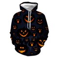 thumbnail image 1 of Sweat à Capuche Décontracté à Manches Longues pour Hommes Impression Numérique Halloween Taille m, 1 of 1