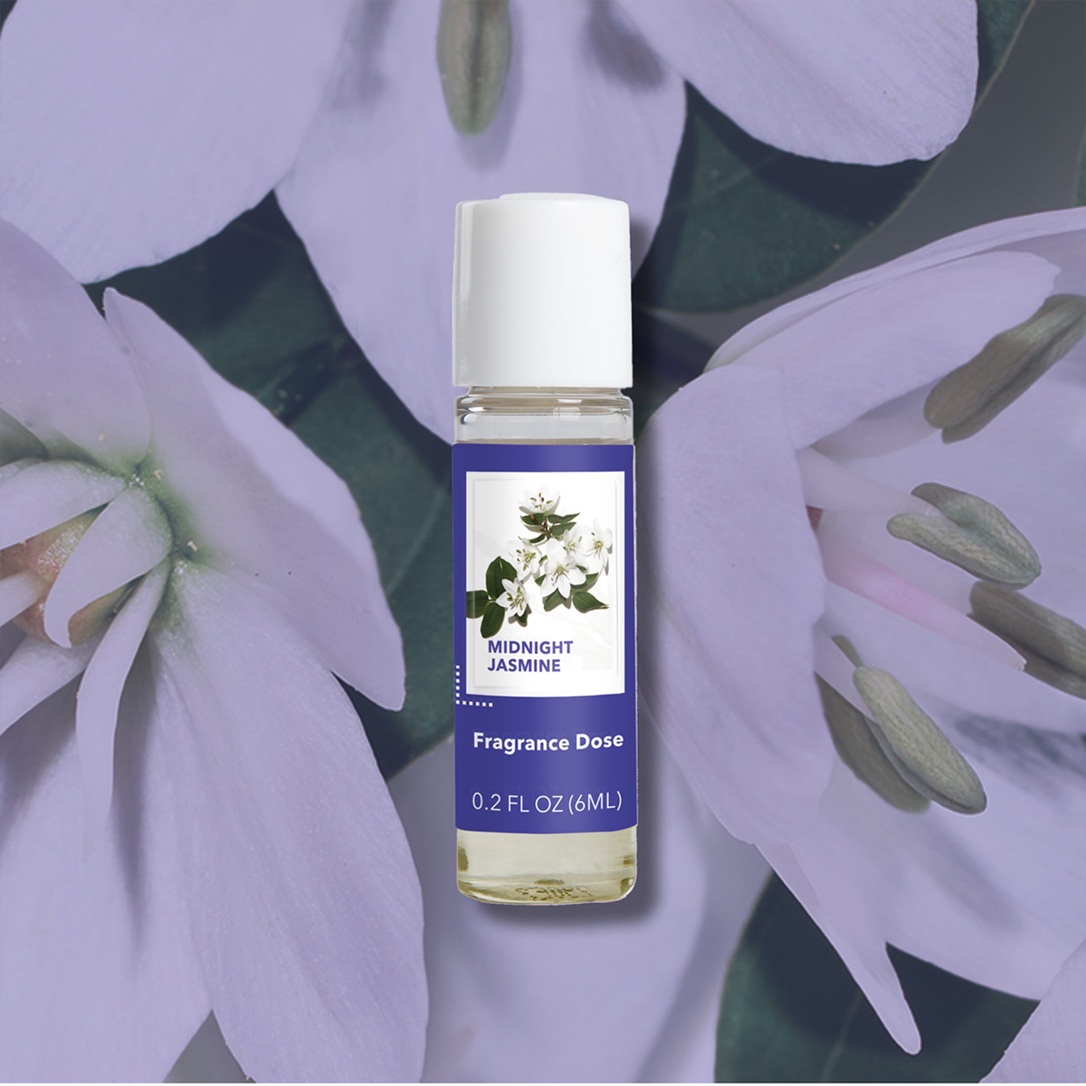 (4 pack) The Body Lab Fragrance Dose, Midnight Jasmine, 0.2 fl. oz.