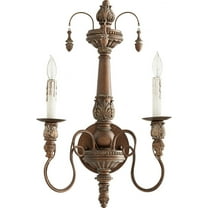 Quorum Lighting Salento 2-Light Vintage Copper Wall Sconce