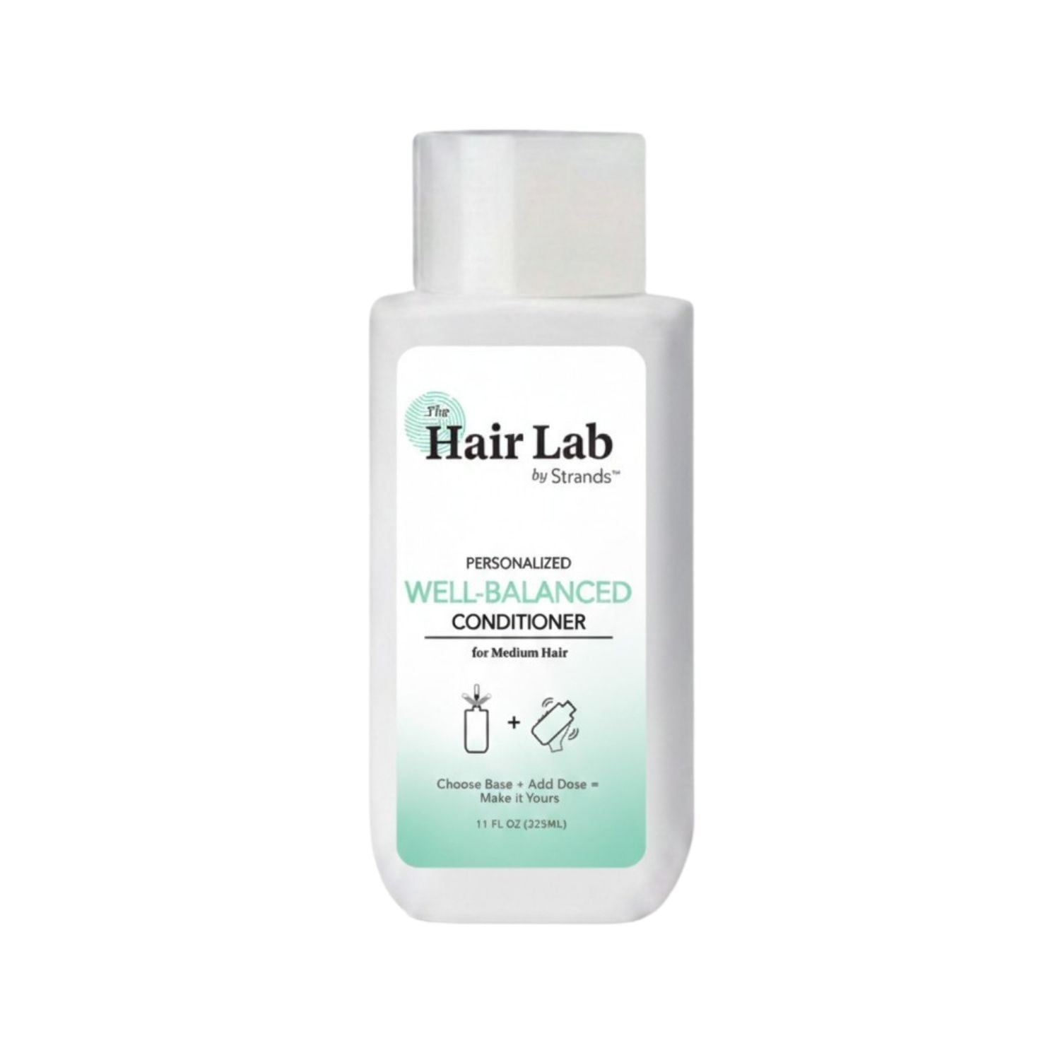 The Hair Lab Well-Balanced Conditioner with Coconut Oil for Medium Hair, Sulfate & Paraben Free, 11 fl oz