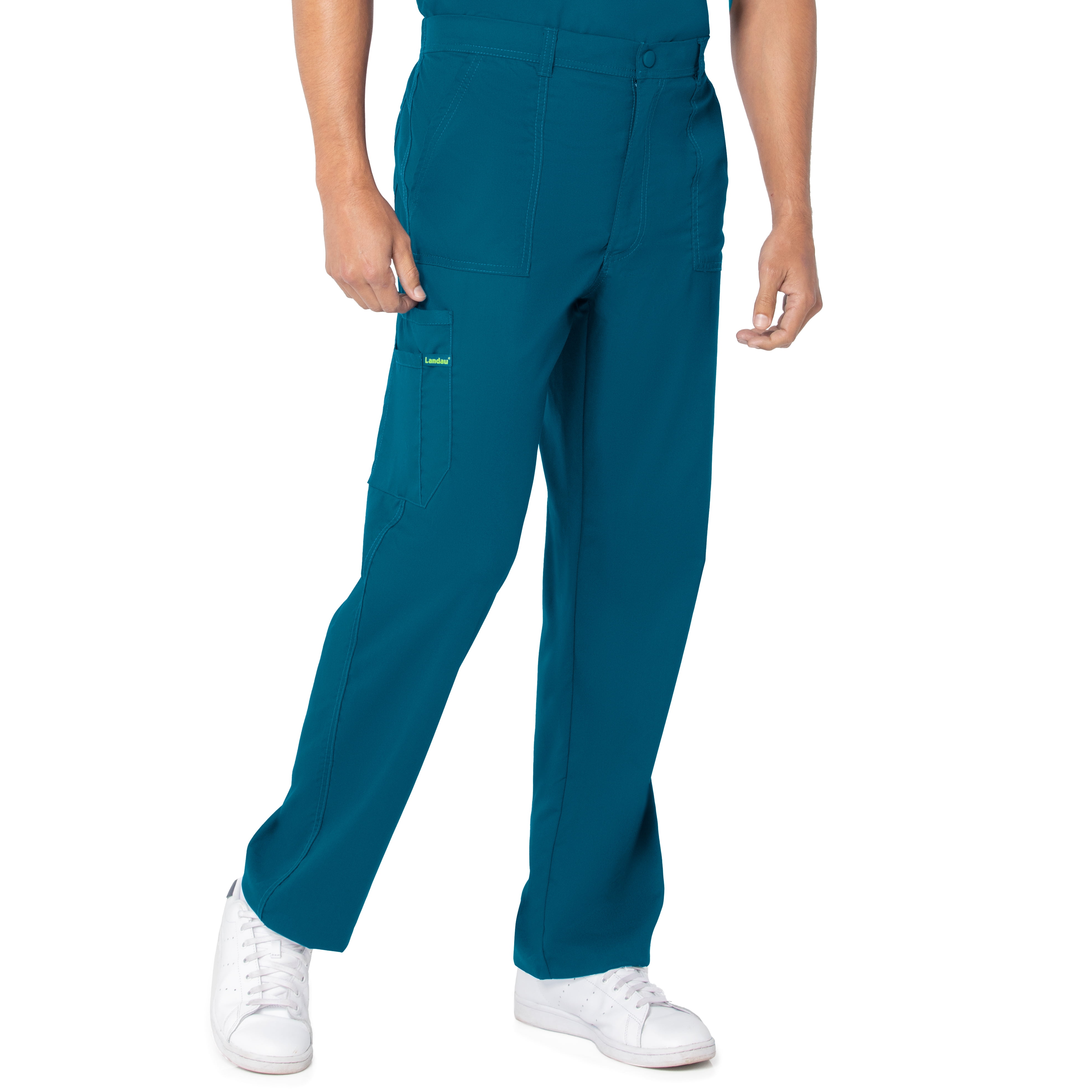 Landau ProFlex Tailored Fit Comfort Stretch 6Pocket Scrub Pants for