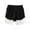 Black, variant on Ltctricy Bike Shorts for Girls High Waisted Stretchy Color Block Volleyball Yoga Shorts Athletic Running Shorts 4-15 Y