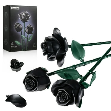 Rose Flower Bouquet Building Set, Botanical Collection Artificial Flowers Compatible with Lego Gift for Adult Home Decor(152pcs)