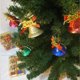 thumbnail image 5 of Campanas de plástico con recubrimiento de polvo de colores, accesorios para árbol de Navidad, campanas de Navidad, 5 of 5
