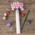 thumbnail image 3 of 50Pcs Rose Stem Easy to Install Straight Nondeformable Realistic Texture DIY Iron Wire Artificial Flower Pole for Party, 3 of 7